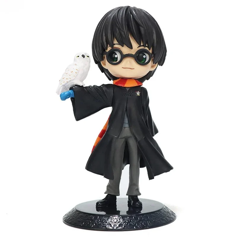 Harry Potter Q Posket Serie Version Rolle Draco Malfoy Hermine Actionfigur Anime Sammelpuppen für Kinder Weihnachtsspielzeug