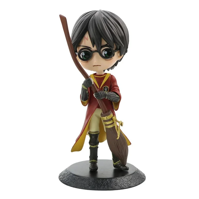 Harry Potter Q Posket Serie Version Rolle Draco Malfoy Hermine Actionfigur Anime Sammelpuppen für Kinder Weihnachtsspielzeug