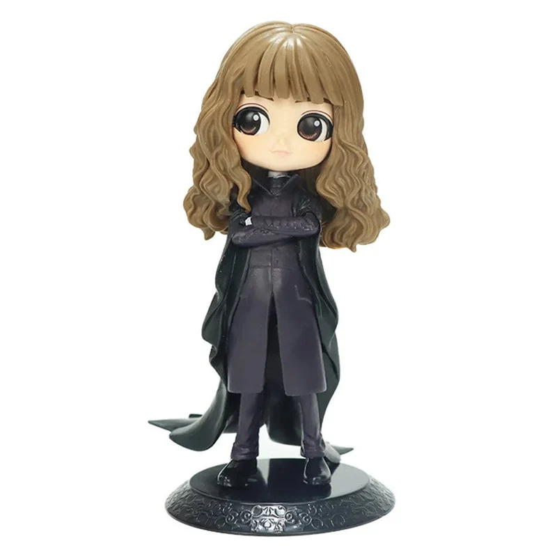Harry Potter Q Posket Serie Version Rolle Draco Malfoy Hermine Actionfigur Anime Sammelpuppen für Kinder Weihnachtsspielzeug