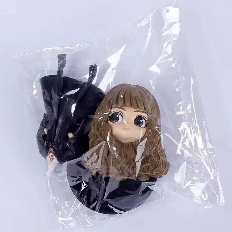Harry Potter Q Posket Serie Version Rolle Draco Malfoy Hermine Actionfigur Anime Sammelpuppen für Kinder Weihnachtsspielzeug