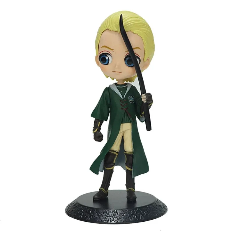 Harry Potter Q Posket Serie Version Rolle Draco Malfoy Hermine Actionfigur Anime Sammelpuppen für Kinder Weihnachtsspielzeug