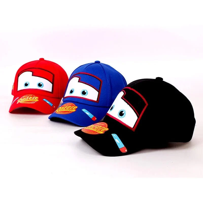 Baby Jungen Mädchen Baseball-Cap Frühling Sommer Kinder Niedlichen Hut Cartoon Pixar Cars Lightning McQueen 95 Kinder Beliebte Hip Hop Snapback