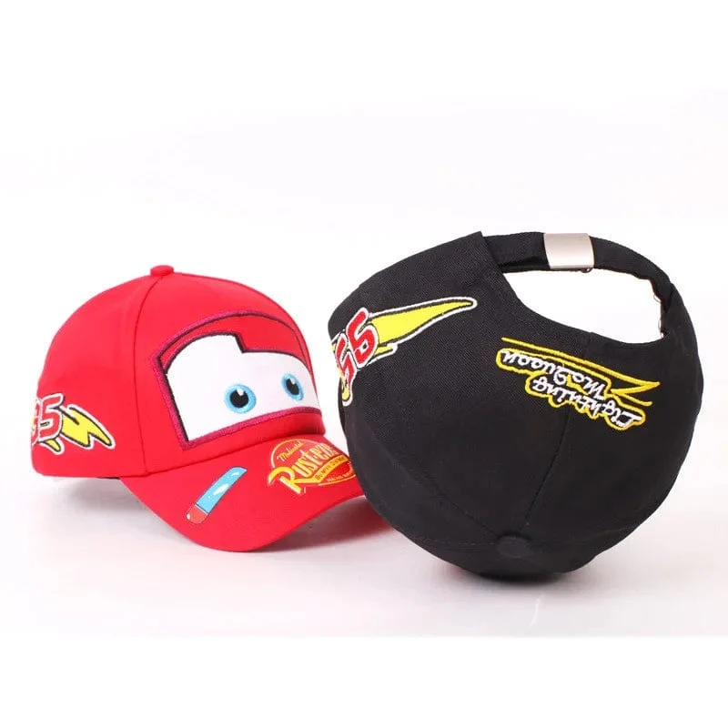 Baby Jungen Mädchen Baseball-Cap Frühling Sommer Kinder Niedlichen Hut Cartoon Pixar Cars Lightning McQueen 95 Kinder Beliebte Hip Hop Snapback