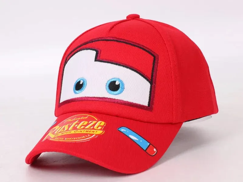 Baby Jungen Mädchen Baseball-Cap Frühling Sommer Kinder Niedlichen Hut Cartoon Pixar Cars Lightning McQueen 95 Kinder Beliebte Hip Hop Snapback