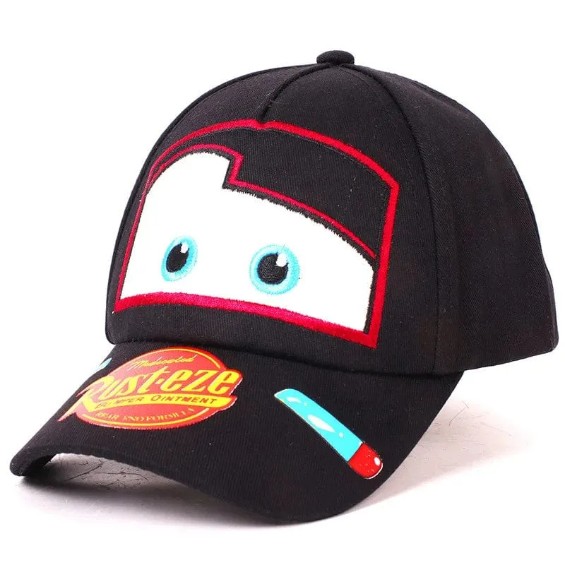 Baby Jungen Mädchen Baseball-Cap Frühling Sommer Kinder Niedlichen Hut Cartoon Pixar Cars Lightning McQueen 95 Kinder Beliebte Hip Hop Snapback