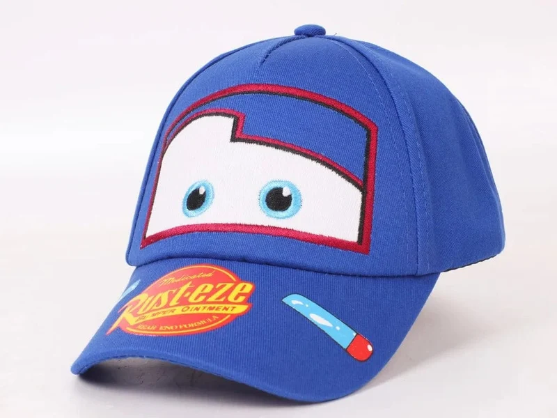Baby Jungen Mädchen Baseball-Cap Frühling Sommer Kinder Niedlichen Hut Cartoon Pixar Cars Lightning McQueen 95 Kinder Beliebte Hip Hop Snapback