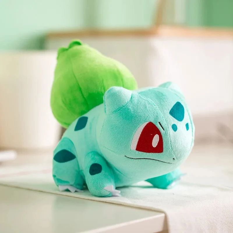 Original Pokemon Plüsch Spielzeug Pikachu Charizard Bulbasaur Jenny Schildkröte Anime Puppe Kinder Geburtstag Weihnachten Geschenk