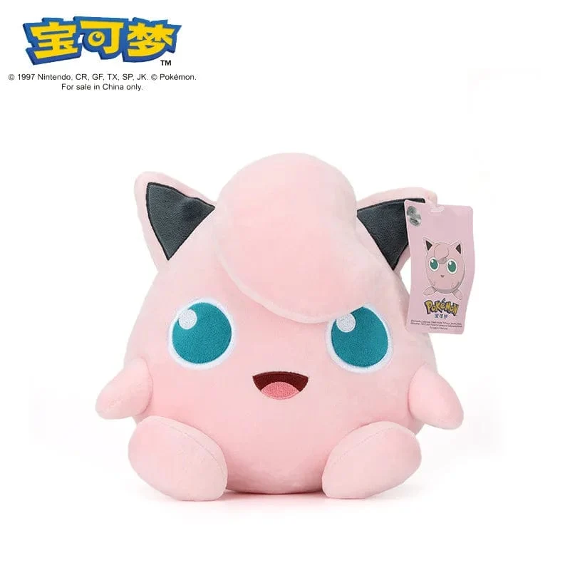Original Pokemon Plüsch Spielzeug Pikachu Charizard Bulbasaur Jenny Schildkröte Anime Puppe Kinder Geburtstag Weihnachten Geschenk
