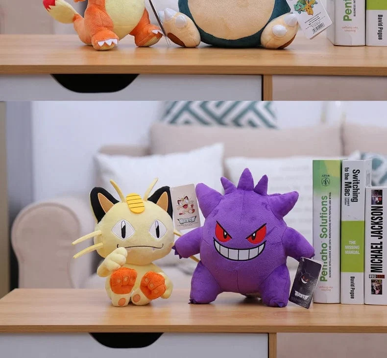 Original Pokemon Plüsch Spielzeug Pikachu Charizard Bulbasaur Jenny Schildkröte Anime Puppe Kinder Geburtstag Weihnachten Geschenk