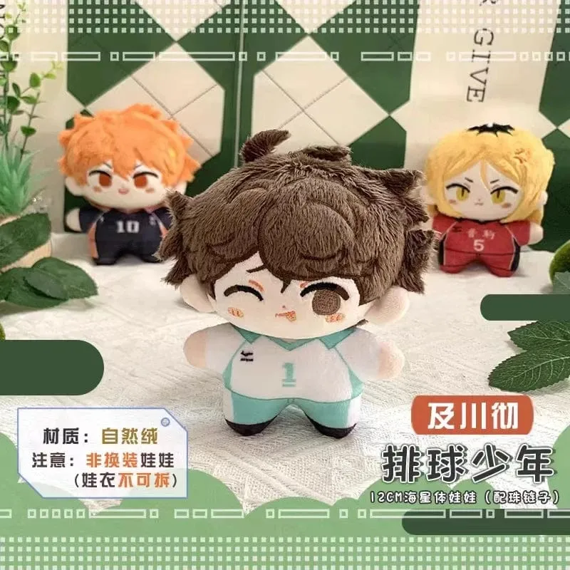 Haikyuu Volleyball Plüschpuppe Oikawa Tobio Kageyama Shoyo Hinata Kei Tsukishima Kozume Kenma Mini Stofftiere Anhänger Kinder Geschenk