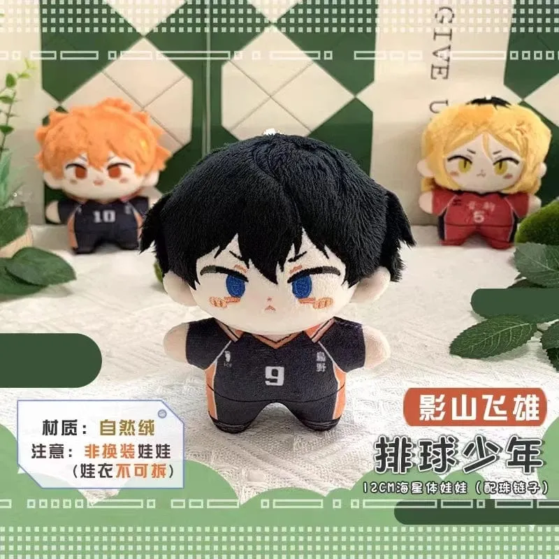 Haikyuu Volleyball Plüschpuppe Oikawa Tobio Kageyama Shoyo Hinata Kei Tsukishima Kozume Kenma Mini Stofftiere Anhänger Kinder Geschenk