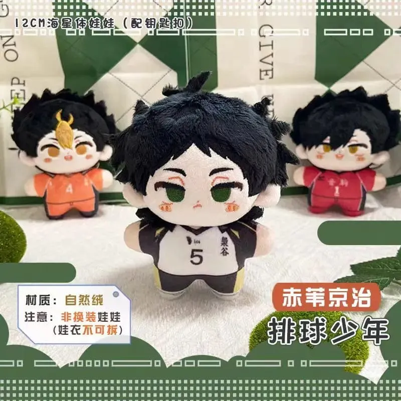 Haikyuu Volleyball Plüschpuppe Oikawa Tobio Kageyama Shoyo Hinata Kei Tsukishima Kozume Kenma Mini Stofftiere Anhänger Kinder Geschenk