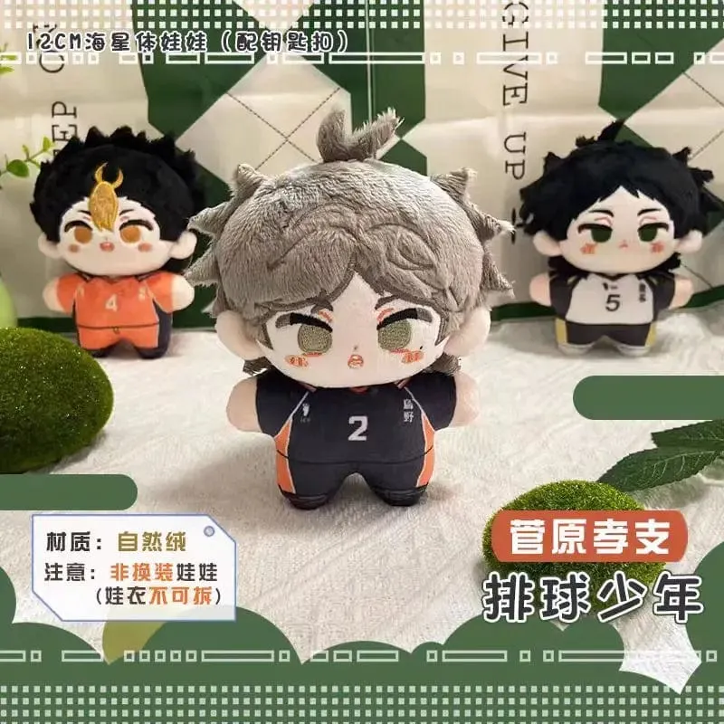 Haikyuu Volleyball Plüschpuppe Oikawa Tobio Kageyama Shoyo Hinata Kei Tsukishima Kozume Kenma Mini Stofftiere Anhänger Kinder Geschenk