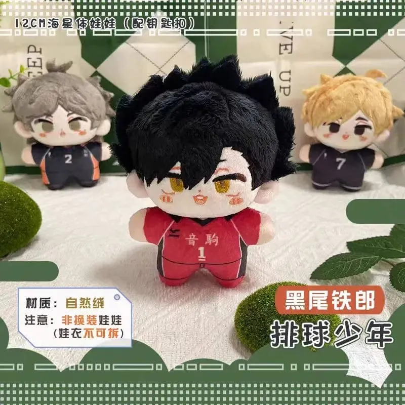 Haikyuu Volleyball Plüschpuppe Oikawa Tobio Kageyama Shoyo Hinata Kei Tsukishima Kozume Kenma Mini Stofftiere Anhänger Kinder Geschenk