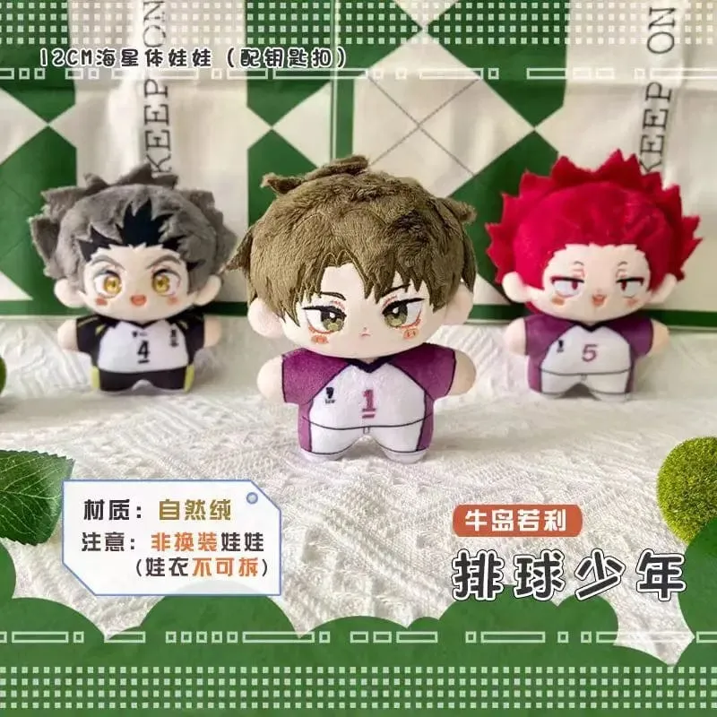Haikyuu Volleyball Plüschpuppe Oikawa Tobio Kageyama Shoyo Hinata Kei Tsukishima Kozume Kenma Mini Stofftiere Anhänger Kinder Geschenk