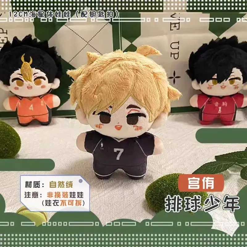 Haikyuu Volleyball Plüschpuppe Oikawa Tobio Kageyama Shoyo Hinata Kei Tsukishima Kozume Kenma Mini Stofftiere Anhänger Kinder Geschenk