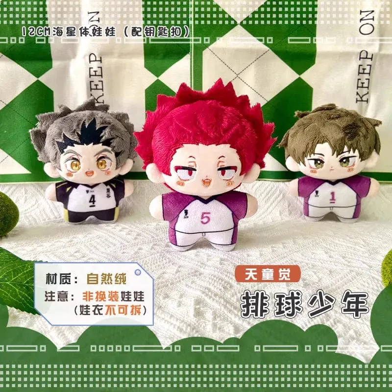 Haikyuu Volleyball Plüschpuppe Oikawa Tobio Kageyama Shoyo Hinata Kei Tsukishima Kozume Kenma Mini Stofftiere Anhänger Kinder Geschenk