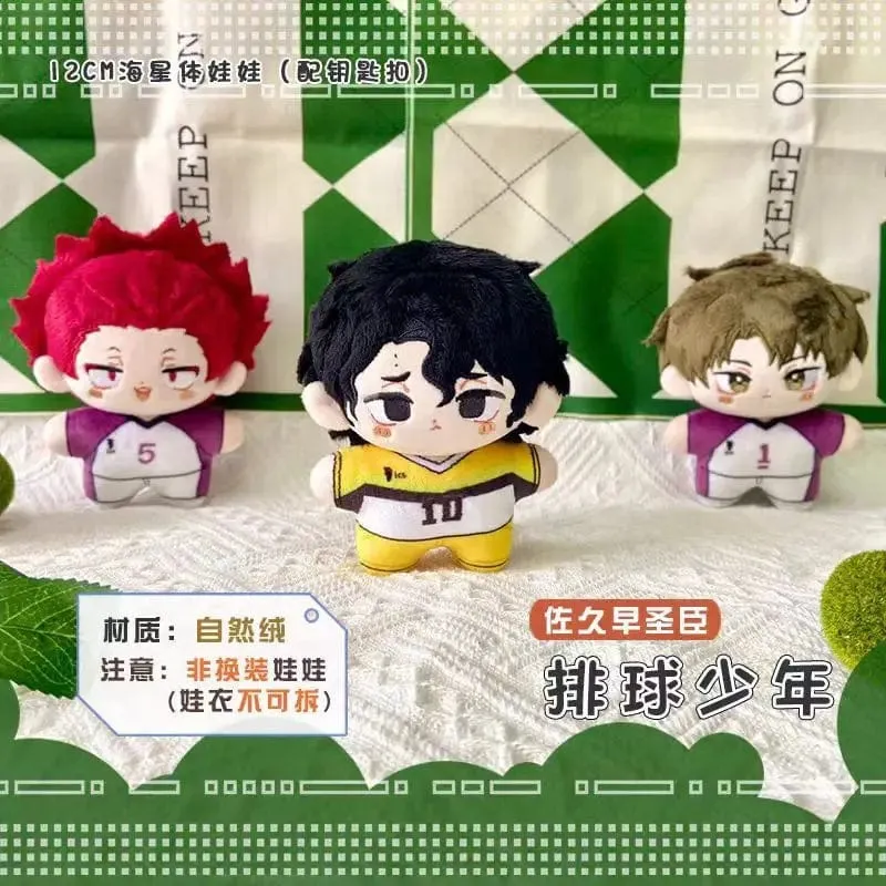 Haikyuu Volleyball Plüschpuppe Oikawa Tobio Kageyama Shoyo Hinata Kei Tsukishima Kozume Kenma Mini Stofftiere Anhänger Kinder Geschenk