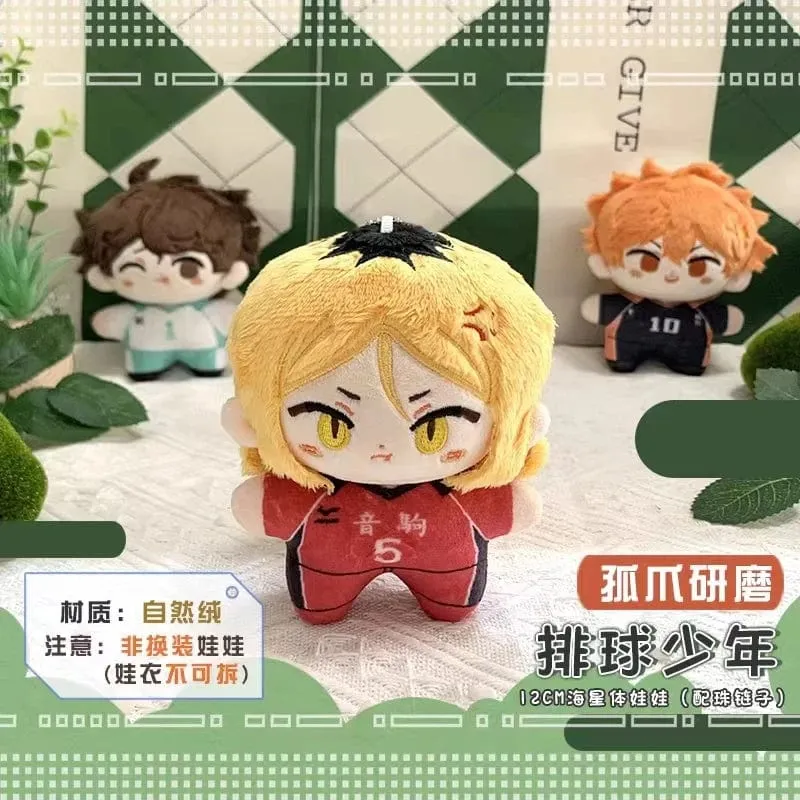 Haikyuu Volleyball Plüschpuppe Oikawa Tobio Kageyama Shoyo Hinata Kei Tsukishima Kozume Kenma Mini Stofftiere Anhänger Kinder Geschenk