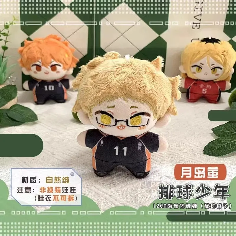 Haikyuu Volleyball Plüschpuppe Oikawa Tobio Kageyama Shoyo Hinata Kei Tsukishima Kozume Kenma Mini Stofftiere Anhänger Kinder Geschenk