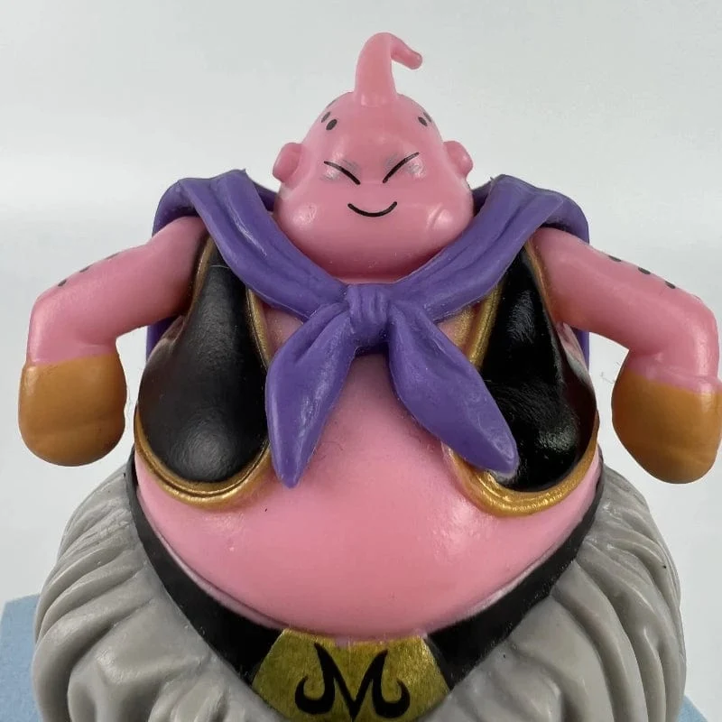 Bandai 8 cm Anime Dragon Ball Goku Buu Figur Fat Super Buu Figur PVC Action-figuren Statue Modell Puppe Sammlung Spielzeug geschenk Kind