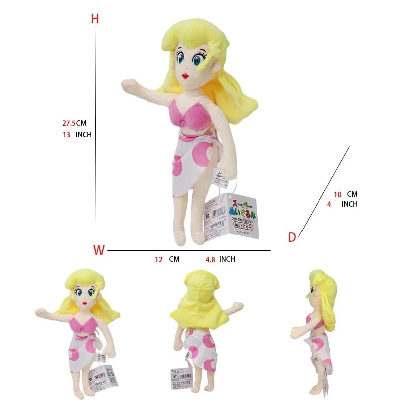 Mario Prinzessin Peach Daisy Toadette Rosalina Pauline Baby Prinzessin Spielzeug Mario Plüsch Stofftier Puppe Geburtstagsgeschenke