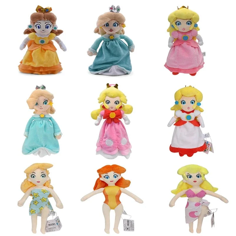 Mario Prinzessin Peach Daisy Toadette Rosalina Pauline Baby Prinzessin Spielzeug Mario Plüsch Stofftier Puppe Geburtstagsgeschenke