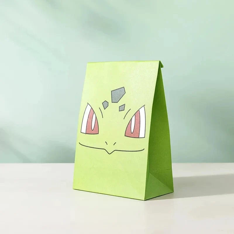 12 Teile/satz Neue Pokemon Pikachu Party Supplies Geschenk Tasche flache tasche Kinder Cartoon Thema Glücklich Geburtstag Candy Tasche Spielzeug Liefert