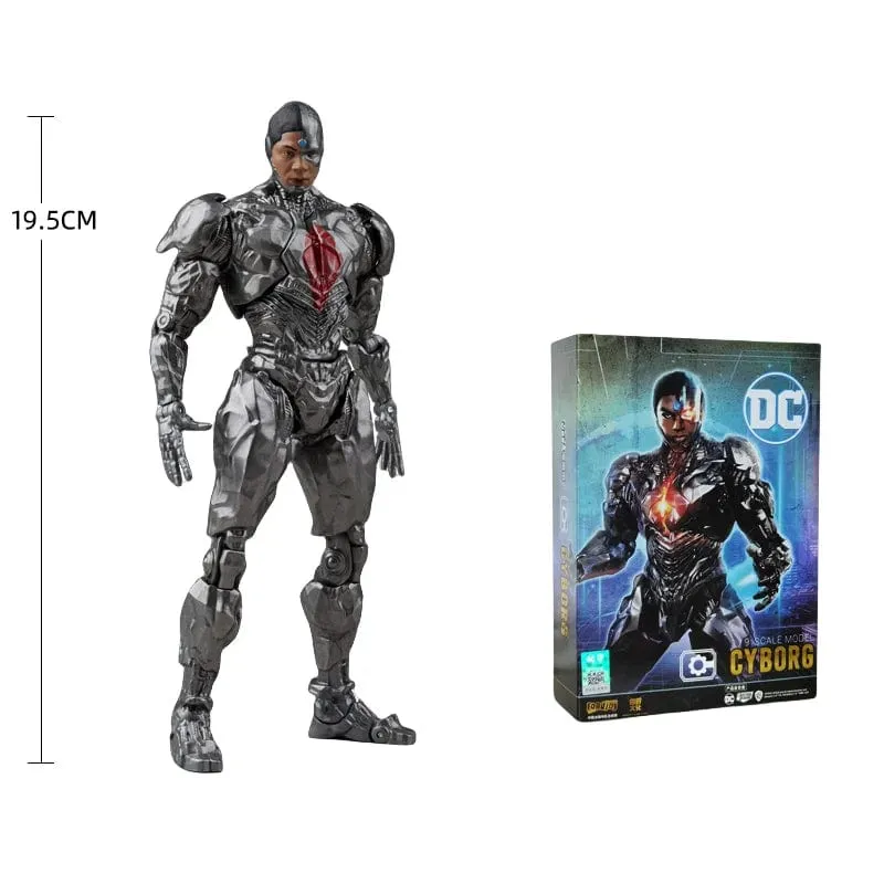 DC Originals Justice League Figur Superman Batman Wonder Woman Aquaman Mera Anime Figuren Sammlermodelle Spielzeug Geschenk