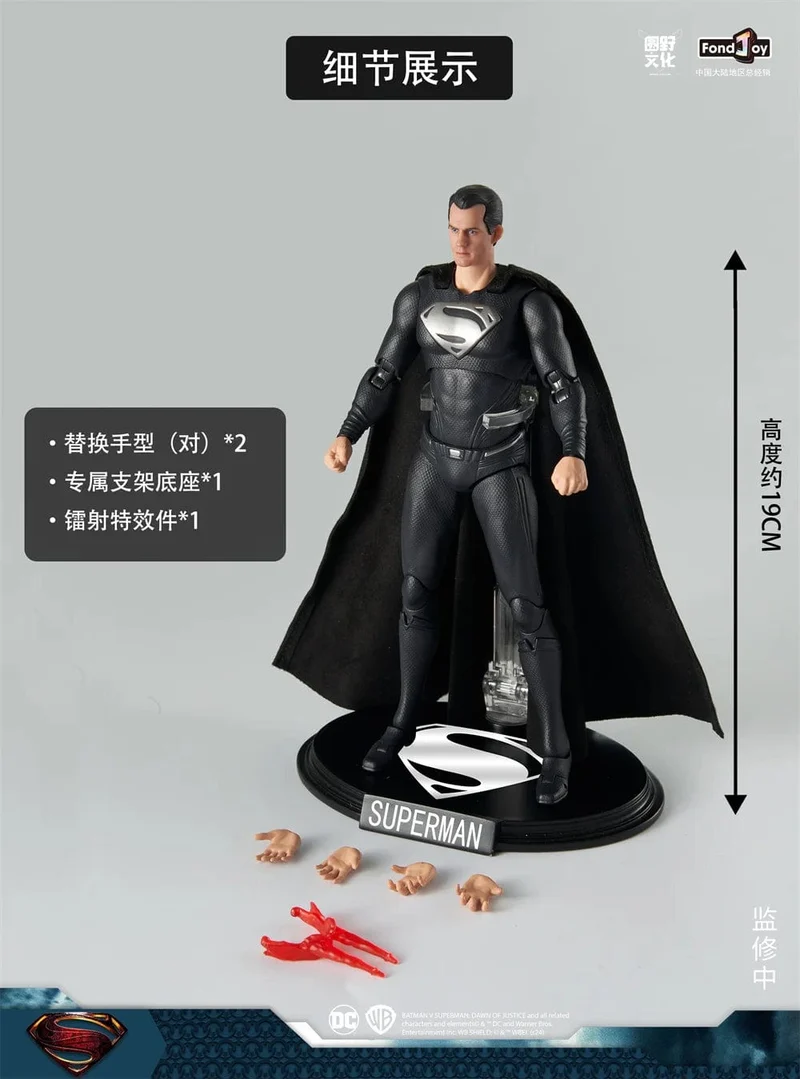 DC Originals Justice League Figur Superman Batman Wonder Woman Aquaman Mera Anime Figuren Sammlermodelle Spielzeug Geschenk
