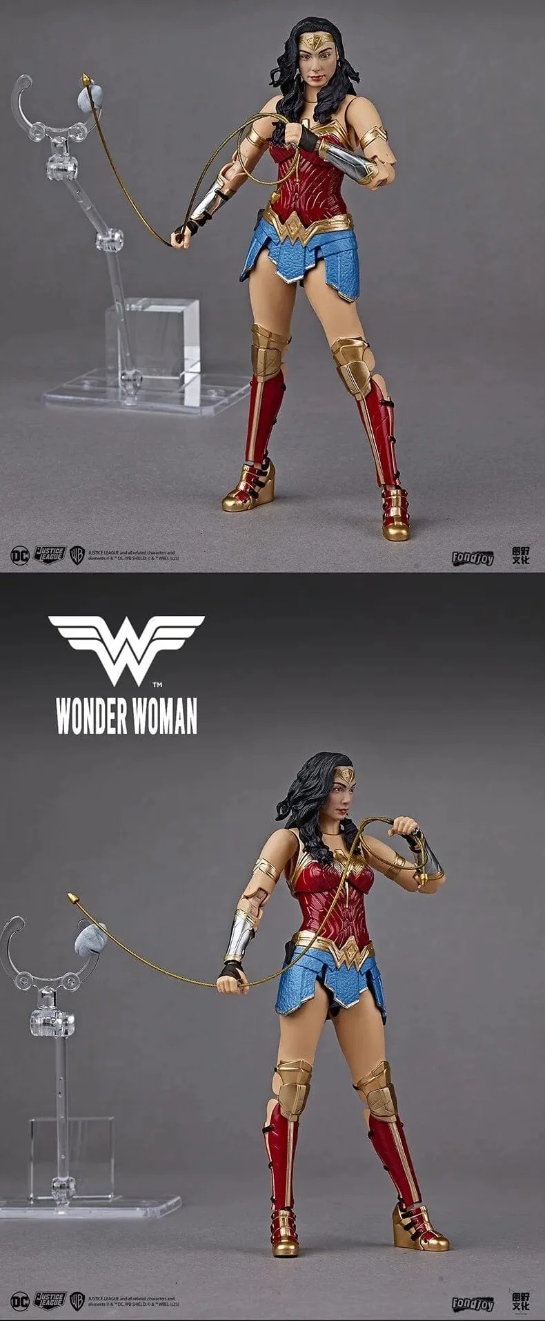 DC Originals Justice League Figur Superman Batman Wonder Woman Aquaman Mera Anime Figuren Sammlermodelle Spielzeug Geschenk