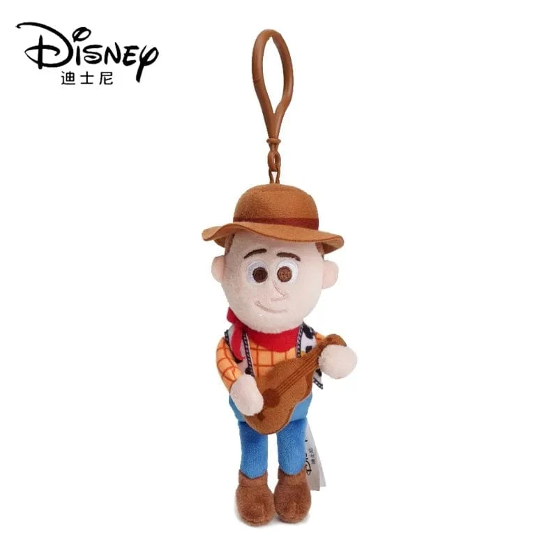 Original Disney Toy Story Stich Kawaii Winnie Lotso Plüsch Puppe Cartoon Gefüllte Anime Keychain Anhänger Band Spielzeug Geschenk Für Kinder