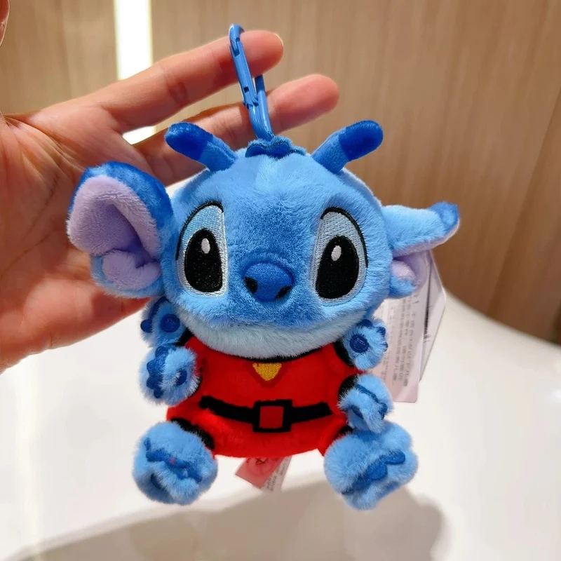 Original Disney Toy Story Stich Kawaii Winnie Lotso Plüsch Puppe Cartoon Gefüllte Anime Keychain Anhänger Band Spielzeug Geschenk Für Kinder