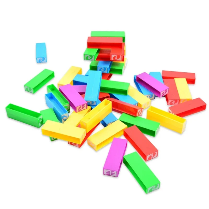 Stacko UNO-Karten-Brettspiele, Familienunterhaltung, Poker, Party, Früherziehung, Puzzle, Stackoed-Spielzeug, Spielkarten, Geburtstagsgeschenk