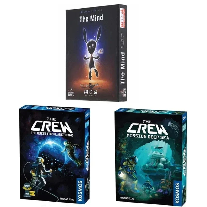 Das Mind-Kartenspiel, Party-Puzzle, Brettspiel, Team-Erlebnis, interaktives Spiel