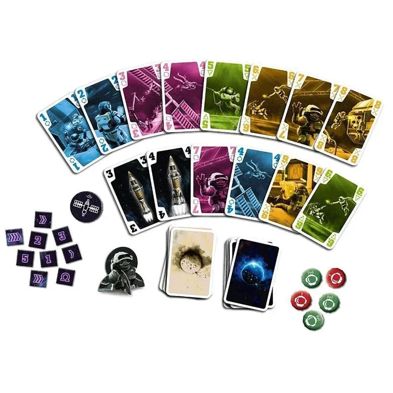 Das Mind-Kartenspiel, Party-Puzzle, Brettspiel, Team-Erlebnis, interaktives Spiel