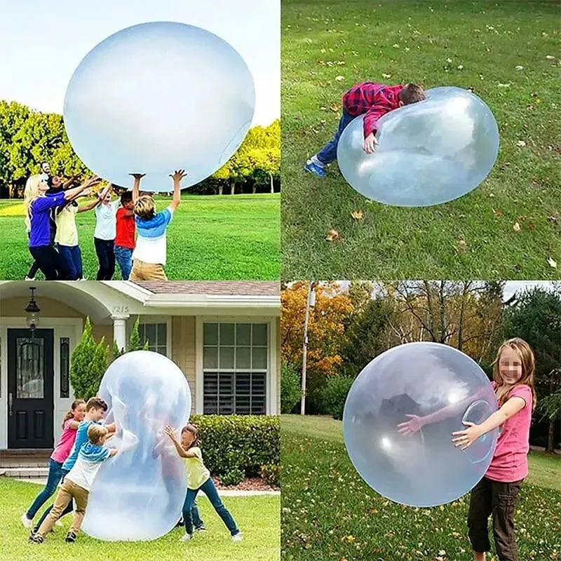 50CM Kinder Outdoor weicher aufblasbarer wassergefüllter Bubble Ball Spielzeug Party Spiele Spielzeug Spaß wiederverwendbare Wasserballons