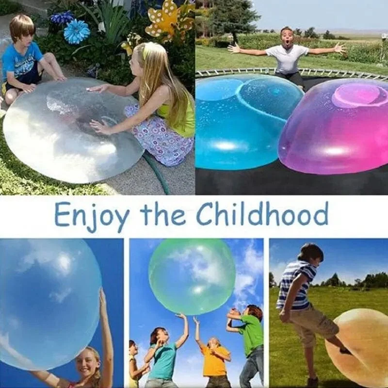 50CM Kinder Outdoor weicher aufblasbarer wassergefüllter Bubble Ball Spielzeug Party Spiele Spielzeug Spaß wiederverwendbare Wasserballons