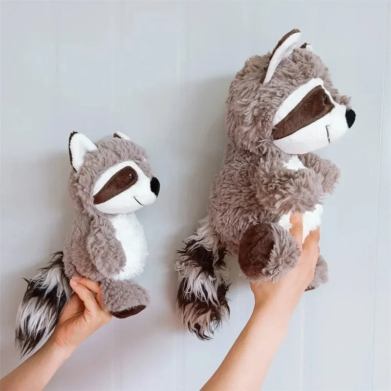 55cm Kawaii Waschbär Plüsch Spielzeug Schöne Waschbären Nette Weiche Kuscheltiere Puppe Kissen Für Mädchen Kinder Kinder Baby Geburtstag geschenk