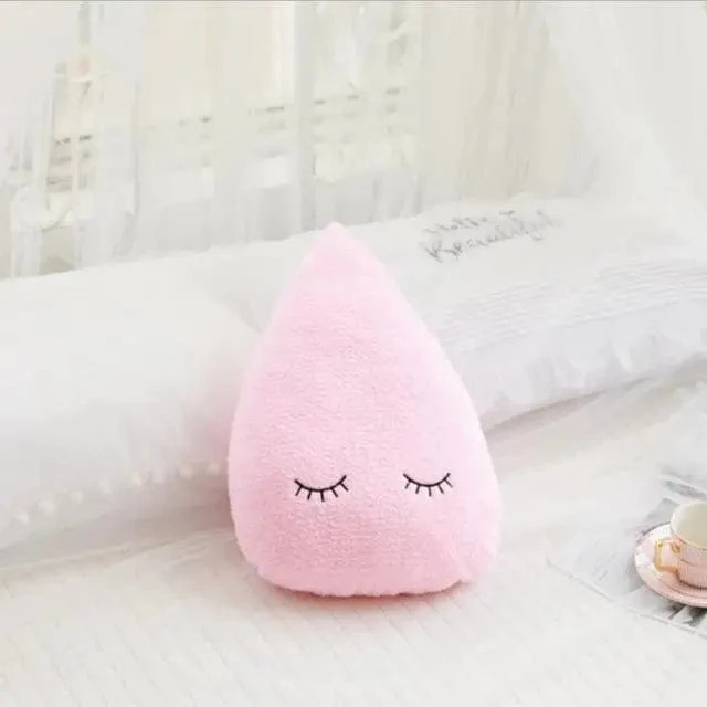 Neue Gefüllte Wolke Mond Sterne Regentropfen Plüsch Kissen Weiche Kissen Spielzeug Für Kinder Baby Kinder Mädchen Weihnachten Geschenk Zimmer Auto Dekor