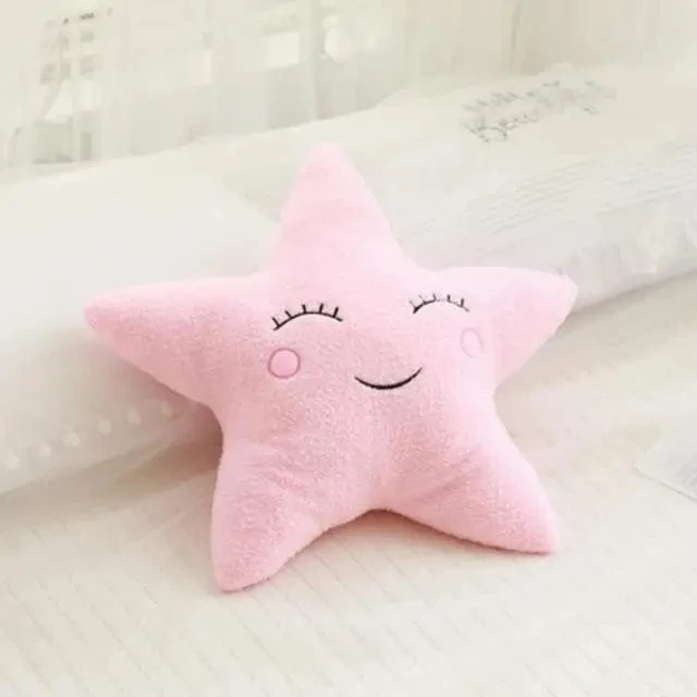 Neue Gefüllte Wolke Mond Sterne Regentropfen Plüsch Kissen Weiche Kissen Spielzeug Für Kinder Baby Kinder Mädchen Weihnachten Geschenk Zimmer Auto Dekor