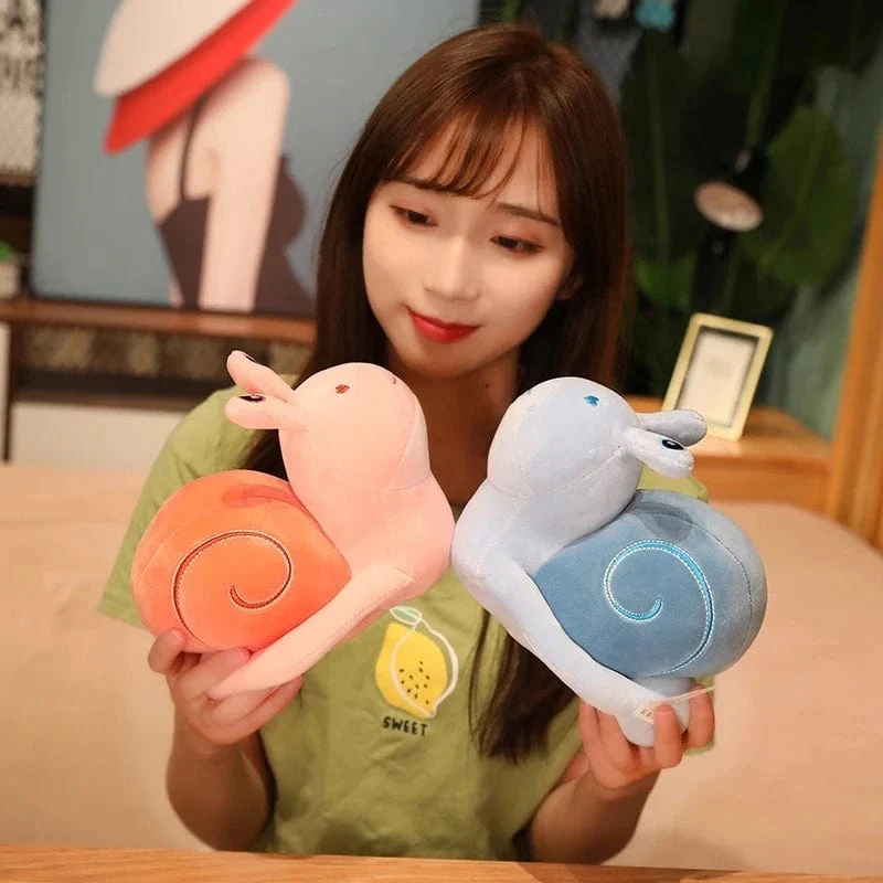 20/30cm Cartoon Schnecken Plüsch Spielzeug Schöne Tier Kissen Gefüllte Weiche Kawaii Schnecke Puppen Sofa Kissen Nettes Geburtstag Geschenk für Mädchen