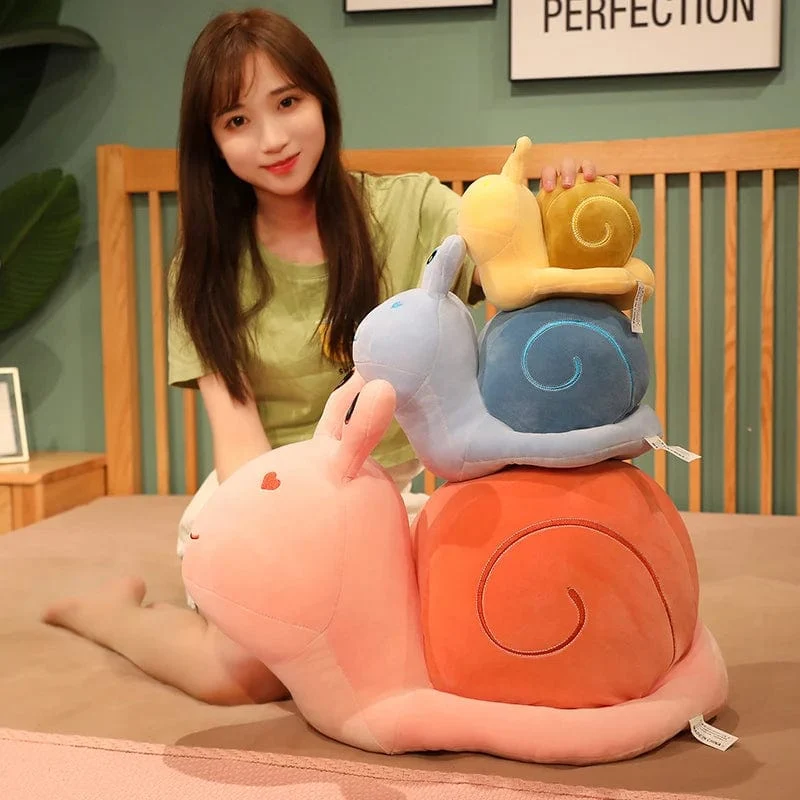 20/30cm Cartoon Schnecken Plüsch Spielzeug Schöne Tier Kissen Gefüllte Weiche Kawaii Schnecke Puppen Sofa Kissen Nettes Geburtstag Geschenk für Mädchen