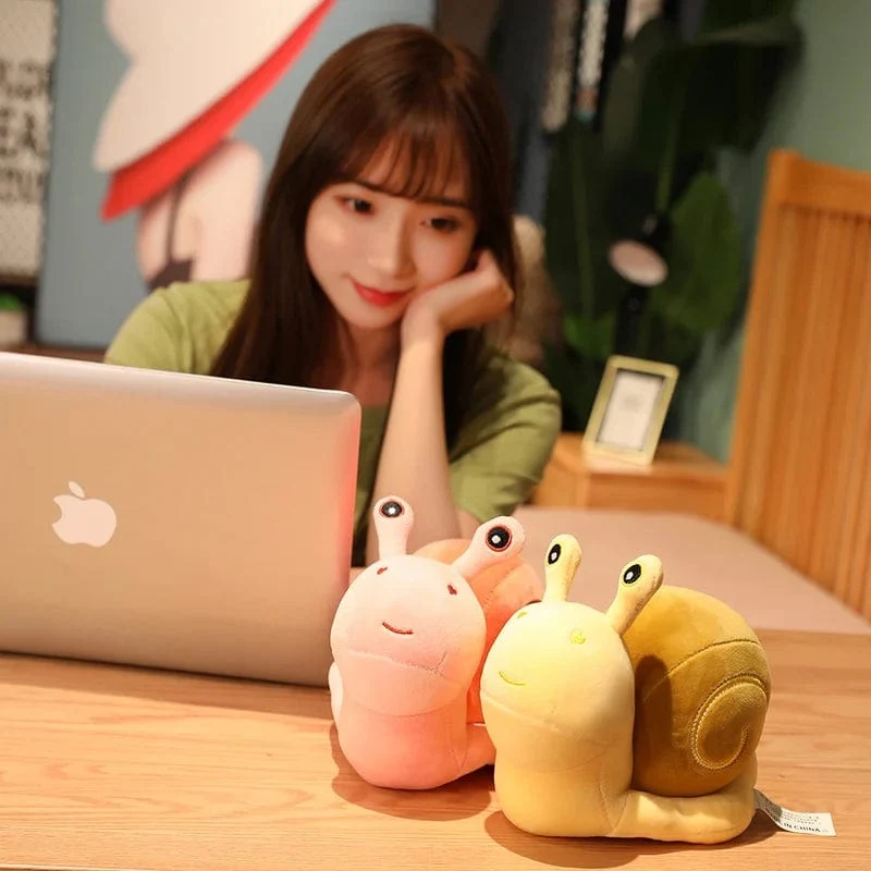 20/30cm Cartoon Schnecken Plüsch Spielzeug Schöne Tier Kissen Gefüllte Weiche Kawaii Schnecke Puppen Sofa Kissen Nettes Geburtstag Geschenk für Mädchen
