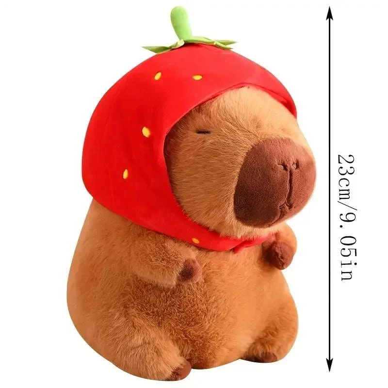 15-30cmCapybara Plüsch Simulation Capybara Anime Fluffty Spielzeug Süße Puppe Kuscheltiere Weiche Puppe Plüsch Weihnachten ThanksgivingGift