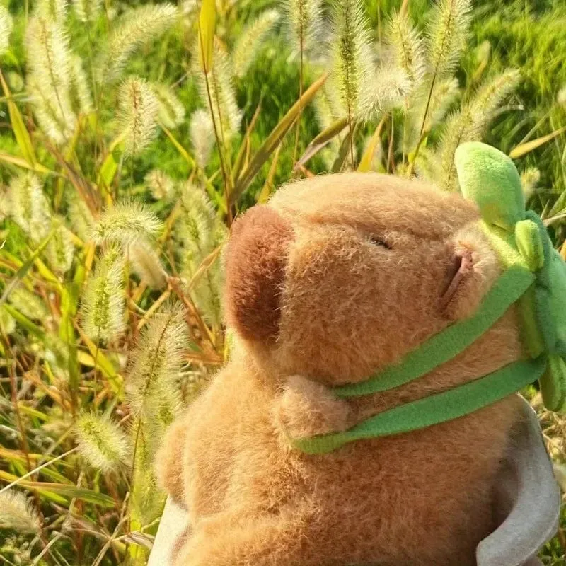 15-30cmCapybara Plüsch Simulation Capybara Anime Fluffty Spielzeug Süße Puppe Kuscheltiere Weiche Puppe Plüsch Weihnachten ThanksgivingGift