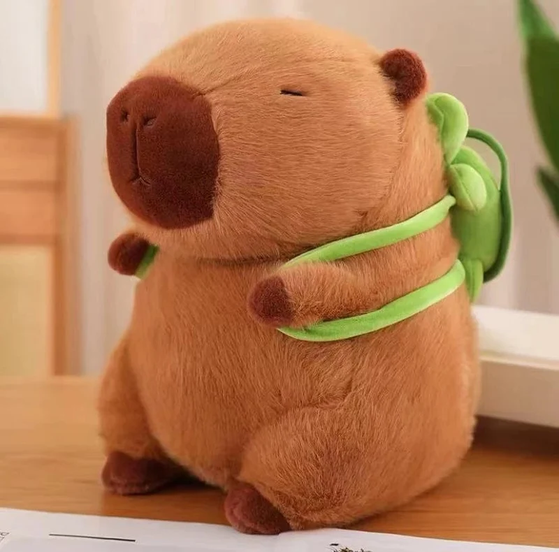 15-30cmCapybara Plüsch Simulation Capybara Anime Fluffty Spielzeug Süße Puppe Kuscheltiere Weiche Puppe Plüsch Weihnachten ThanksgivingGift