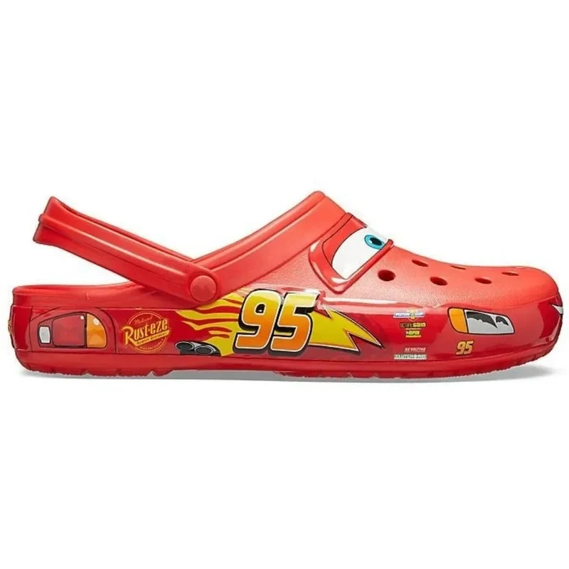 Disney Lightninged McQueens Pixar Cartoon Solide Wasserdichte Hausschuhe Outdoor Sandalen Casual Atmungsaktive Ankle-wrap Eva Schuhe Geschenk