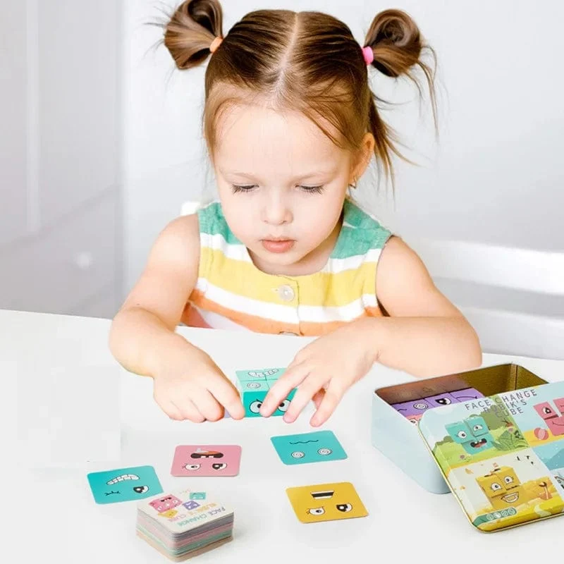 Montessori-Spielzeug für Kinder, Regenbogen-Stab-Puzzle, sensorisches logisches Denken, Herausforderung, Tischspiele, Kinder, frühes pädagogisches Holzspielzeug