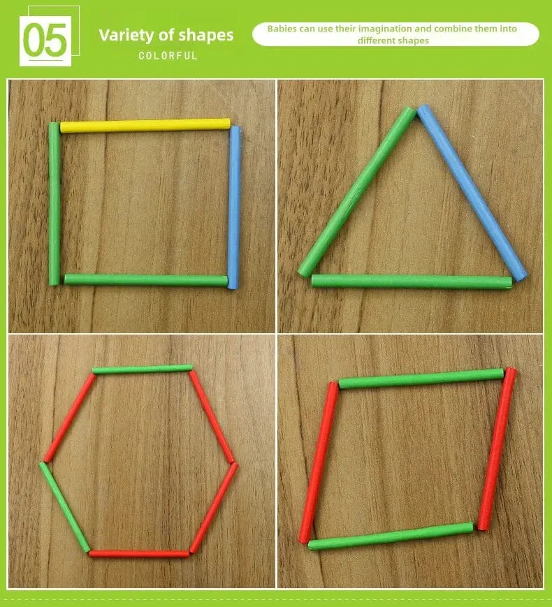 Kinder mathematik lehrmittel, zählen stäbchen, arithmetik lernen box, holz pädagogisches spielzeug, Montessori bildung